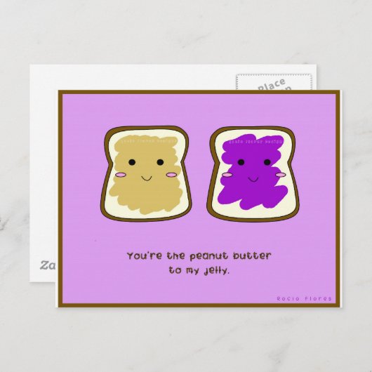 Carte Postale PBtoJelly (Devant / Derrière)