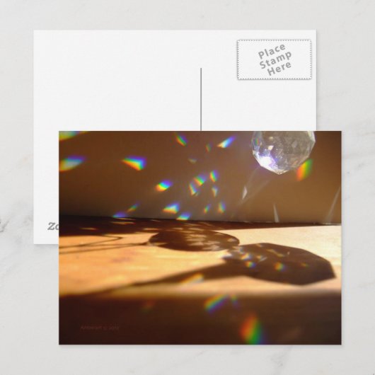 Carte Postale PC 26 de fonte de prisme (Devant / Derrière)