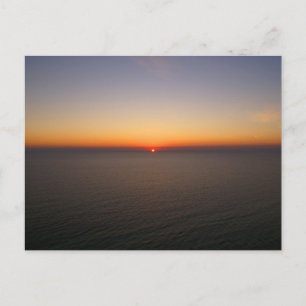 Carte Postale PCB Sunset J'Aimerais Que Vous Étiez Ici