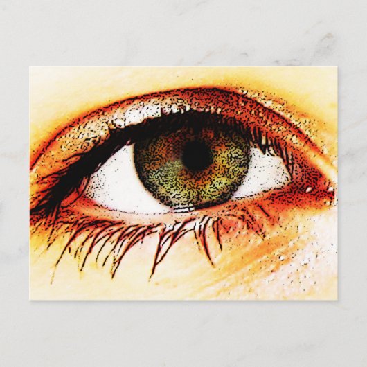 Carte Postale Pccna des yeux (Devant)