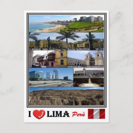 Carte Postale PE - Perù - Lima - (Devant)