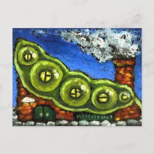 Carte postale Pea Fairy House (Devant)