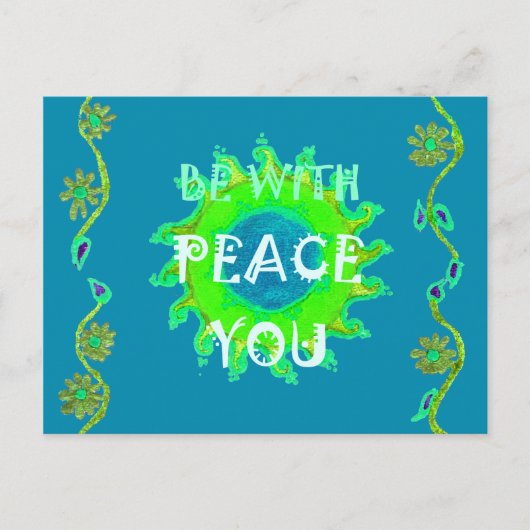 Carte Postale Peace Be with You Art Print (Devant)