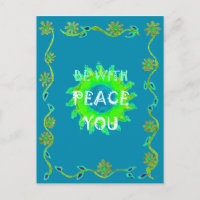 Peace Be with You Art Print