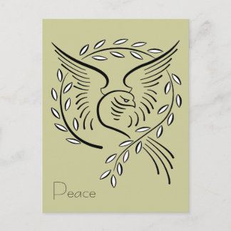 Carte postale Peace Dove