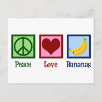 Peace Love Bananas