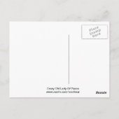 Carte Postale Peace Love Magic (Dos)