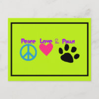 Peace Love & Paws
