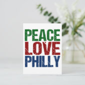 Carte Postale Peace Love Philly (Debout devant)