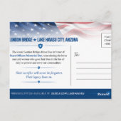 Carte Postale Peace Officers Memorial Day London Bridge (Dos)