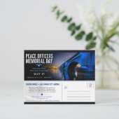 Carte Postale Peace Officers Memorial Day London Bridge Postcard (Debout devant)