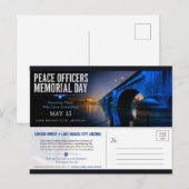 Carte Postale Peace Officers Memorial Day London Bridge Postcard (Devant / Derrière)