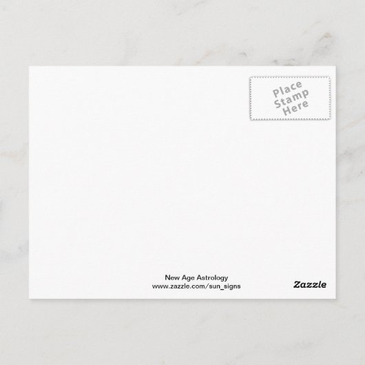 Carte Postale Peace Sun (Dos)