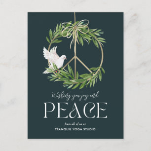 Carte postale Peaceful Dove Business Holiday