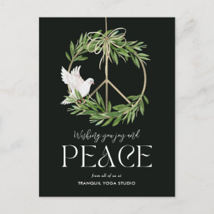 Carte postale Peaceful Dove Business Holiday