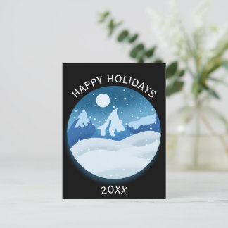 Carte Postale Peaceful Frosted Landscape