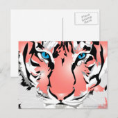 CARTE POSTALE PEACH TIGER (Devant / Derrière)