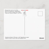 Carte Postale Peach Tree Street (Dos)