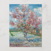 Carte Postale Peach Trees roses Vincent van Gogh (Devant)