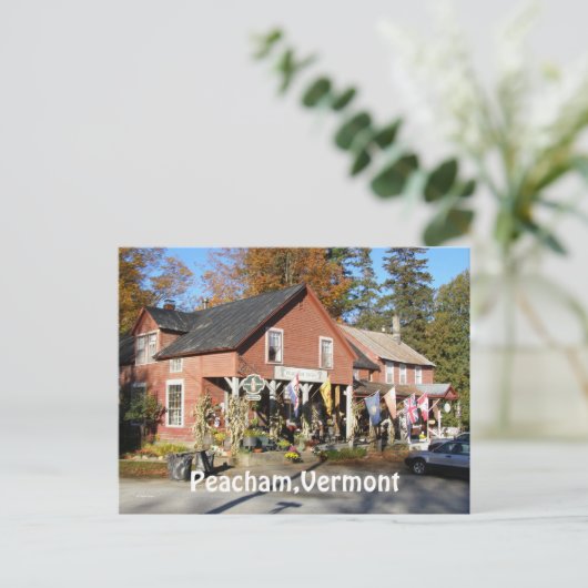 Carte Postale Peacham, Vermont (Debout devant)