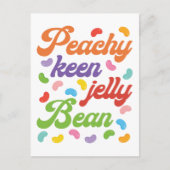 Carte Postale Peachy Keen Jelly Bean Easter Candy Retro (Devant)
