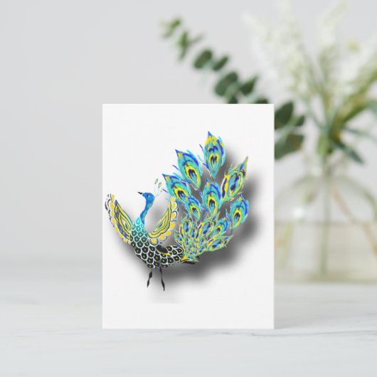 Carte Postale Peacock (Debout devant)
