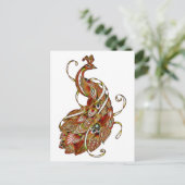 Carte Postale Peacock 2b (Debout devant)