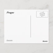 Carte Postale Peacock blanc (Dos)