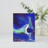 Carte Postale Peacock Blue 2013 (Debout devant)