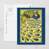 Carte Postale Peacock Edition, Illustraded de MacMillan (Devant / Derrière)