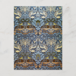 Carte Postale Peacock et Dragon, William Morris