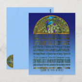 Carte postale Peacock Pair (Devant / Derrière)