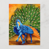 Carte Postale Peacock Pegasus (Devant)
