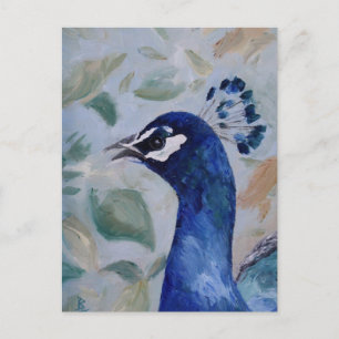 Carte postale Peacock Portrait