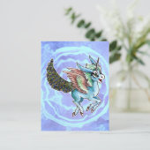 Carte Postale Peacock Unicorn (Debout devant)