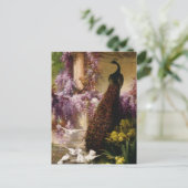 Carte Postale Peacock vintage (Debout devant)