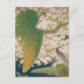 Carte Postale Peacocks and Cherry Tree (1925) (Devant)