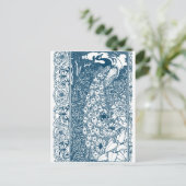 Carte Postale Peacocks Art Nouveau (Debout devant)