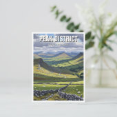 Carte Postale Peak District National Park Angleterre Travel (Debout devant)