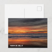 Carte Postale Peak Sunset - Marina Del Rey, CA (Devant / Derrière)