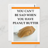 CARTE POSTALE PEANUT BETTER (Devant / Derrière)