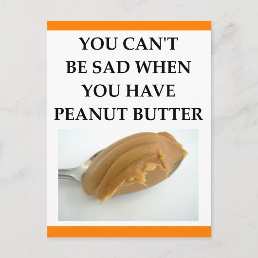 CARTE POSTALE PEANUT BETTER (Devant)