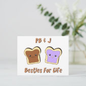 Carte Postale Peanut Butter and Jelly (Debout devant)