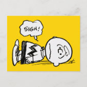 Carte Postale Peanuts | Charlie Brown est à terre (Devant)