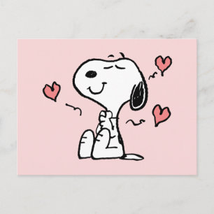 Carte Postale Peanuts   Cœurs de Snoopy