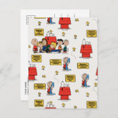 Carte Postale Peanuts | Le bonheur c'est… (Devant / Derrière)