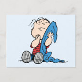 Carte Postale Peanuts | Linus & Sa couverture (Devant)
