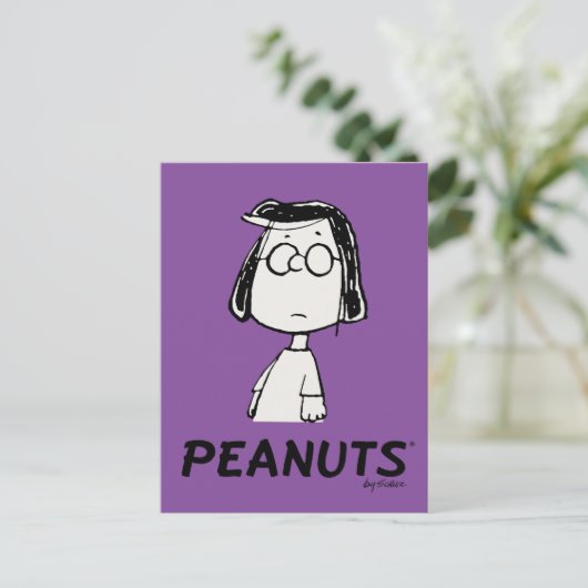 Carte Postale Peanuts Persistance | Marcie (Debout devant)
