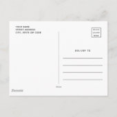 Carte Postale Peanuts | Schroeder Patriote & Son Piano (Dos)