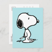 Carte Postale Peanuts | Snoopy (Devant / Derrière)